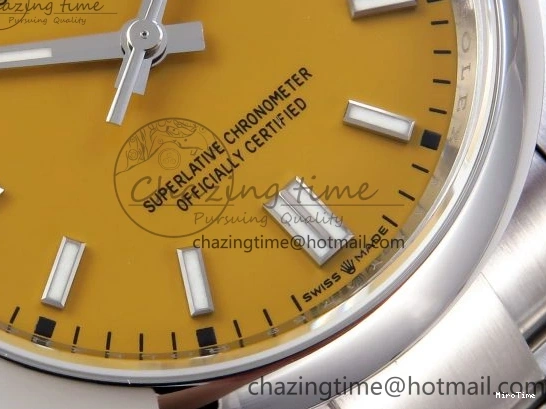 MiroTime 0211 Popular OYSTER PERPETUAL 126000 36MM VSF 1:1 BEST EDITION 904L STEEL YELLOW DIAL VS 1774